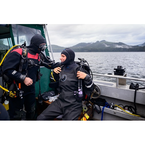 Dry Suit Diver