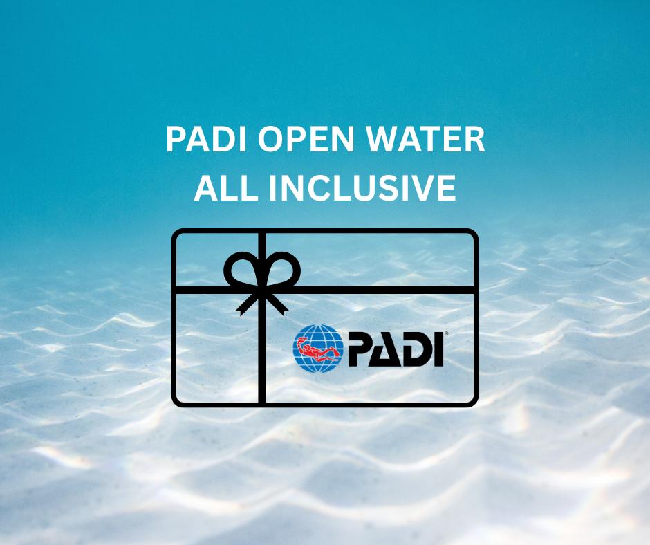 PADI Open Water Course Gift - All Inclusive